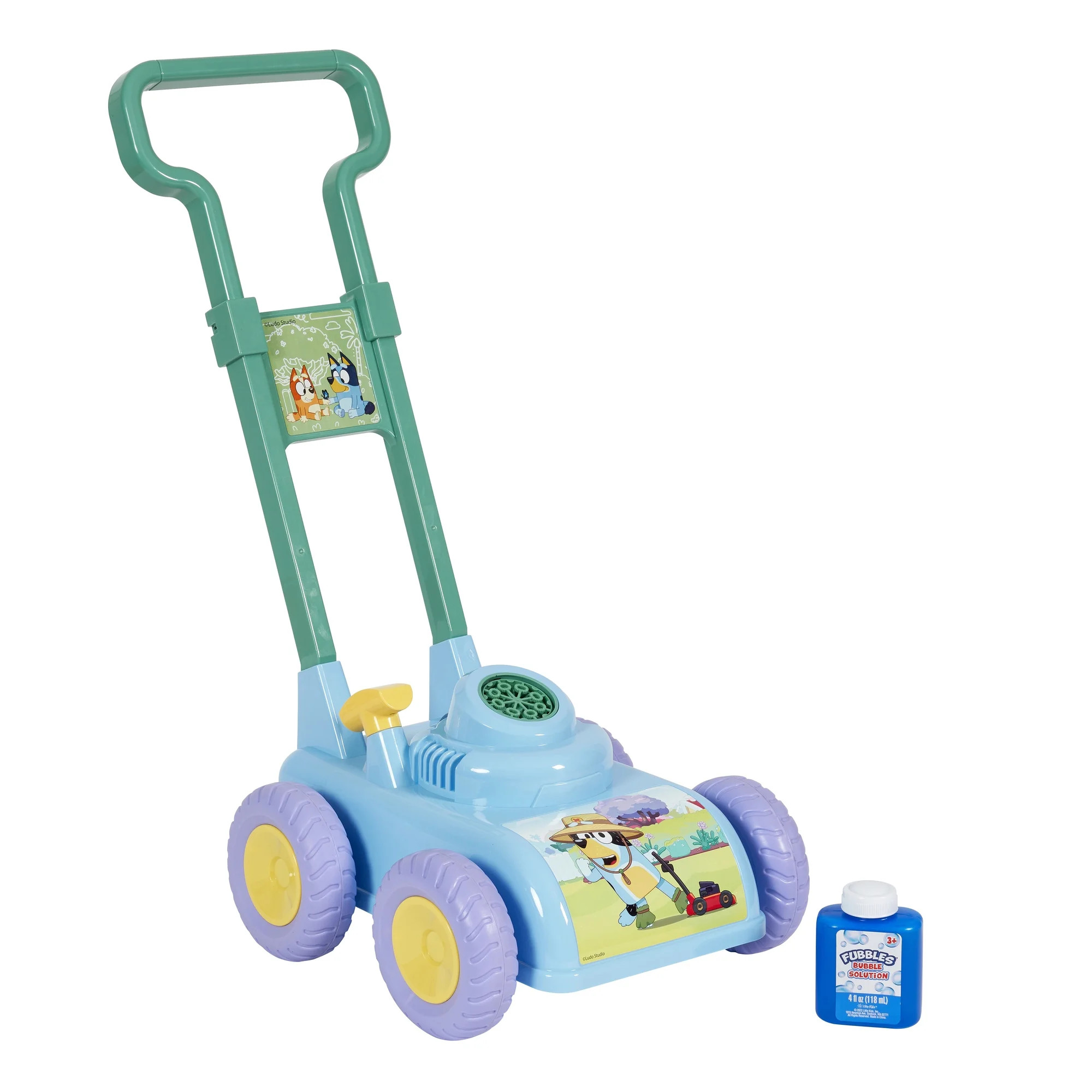 Little Kids Inc. Bluey No Spill Bubble Mower. Ages 3+ | Walmart (US)