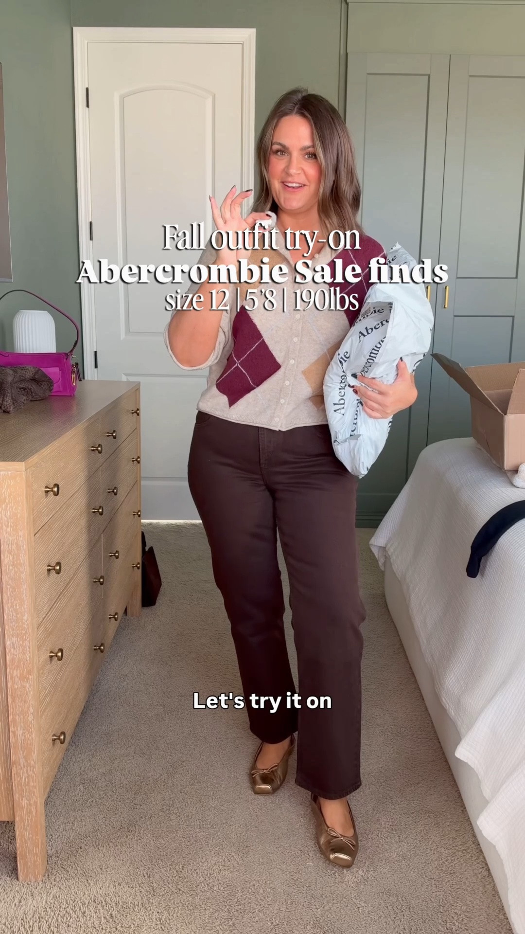 Abercrombie is on sale 🚨 plus use AFLTK for an additional 20% off!!
Jeans, 31R
Argyle sweater, medium
Red marbled sweater, large
Brown funnel neck sweatshirt, medium
Striped sweater, medium
Tops, large
Track pants, large
Black zip up, large 

Shoes also linked (not A&F but on sale), true size 10

Size 12, midsize fashion, curvy denim, fall fashion, fall outfit ideas @abercrombie @Steve Madden US