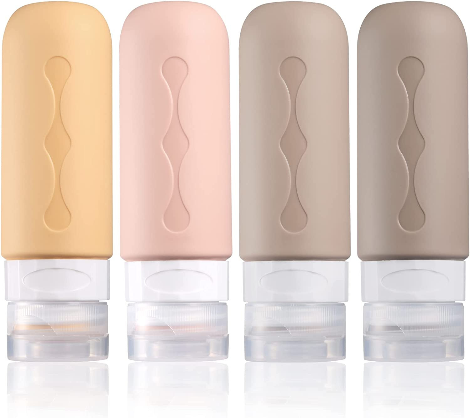 Gemice Travel Bottles for Toiletries Tsa Approved Travel Size Containers BPA Free Leak Proof Trav... | Amazon (US)