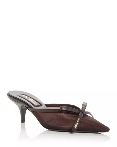 Women's Bow Mule Pumps | Bloomingdale's (US)