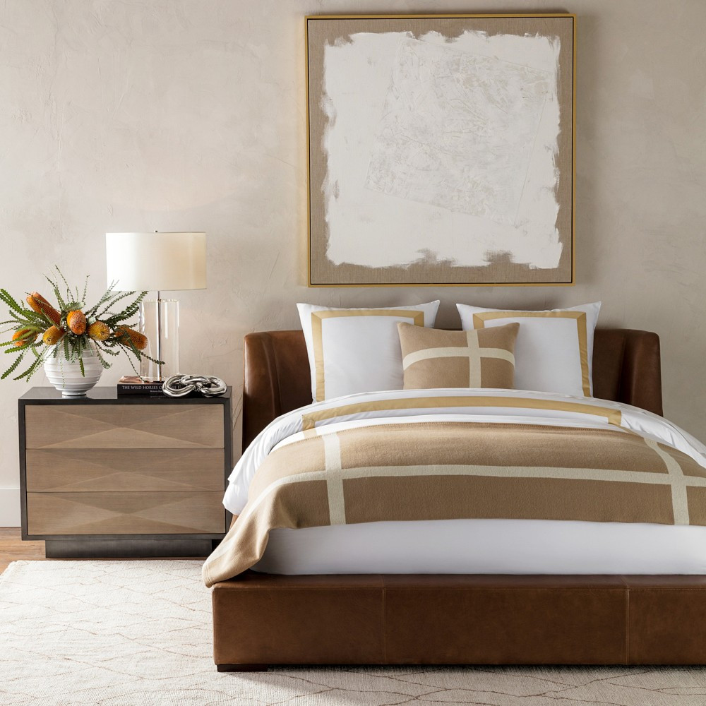 Cashmere & Wool Equestrian Throw | Williams-Sonoma