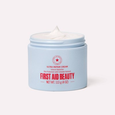 FIRST AID BEAUTY Ultra Repair Cream - 4oz - Ulta Beauty: Paraben-Free, Artificial Fragrance-Free, For Normal & Sensitive Skin | Target