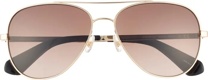Kate Spade New York avaline2 58mm gradient aviator sunglasses | Nordstromrack | Nordstrom Rack