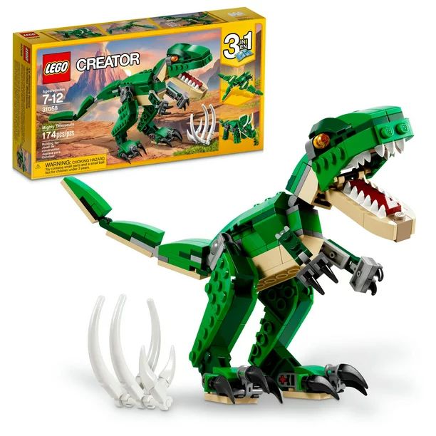 LEGO Creator Mighty Dinosaurs 31058 - Walmart.com | Walmart (US)