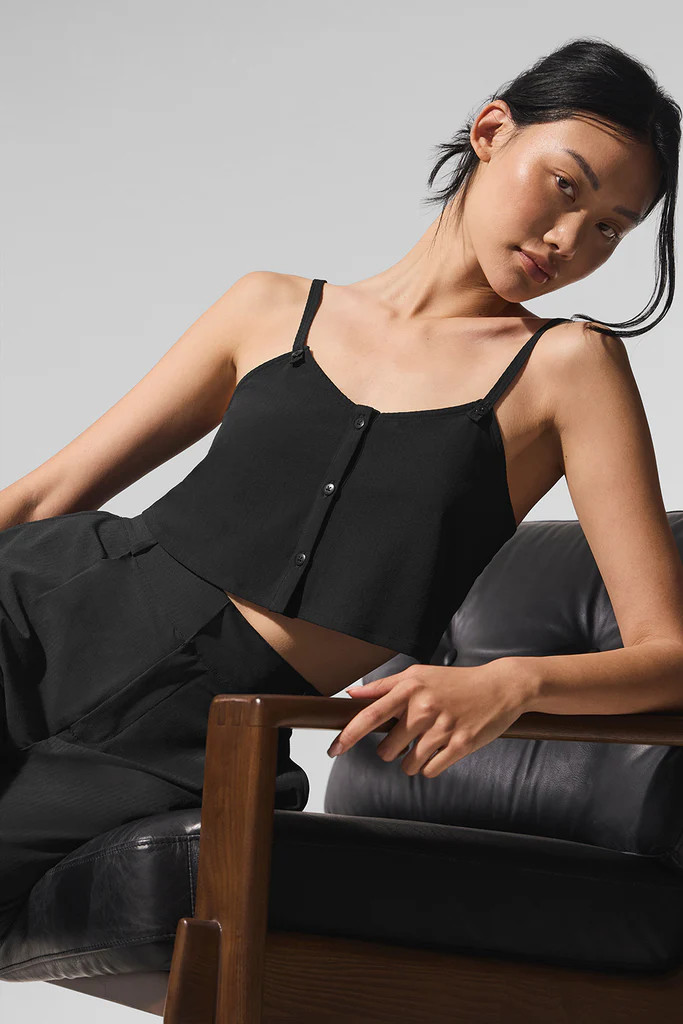 Dreamscape Tank - Black | Alo Yoga (US)