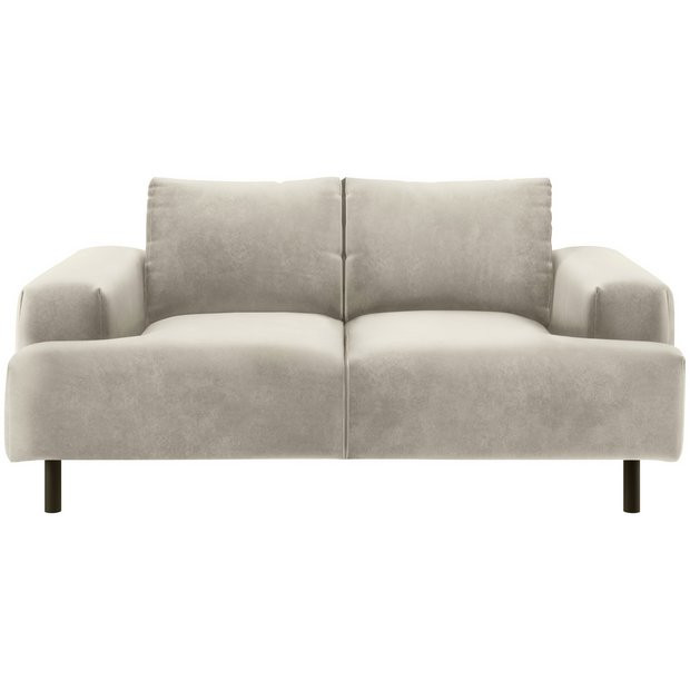 Habitat Julien Fabric 2 Seater Sofa - Dark Green | Habitat UK