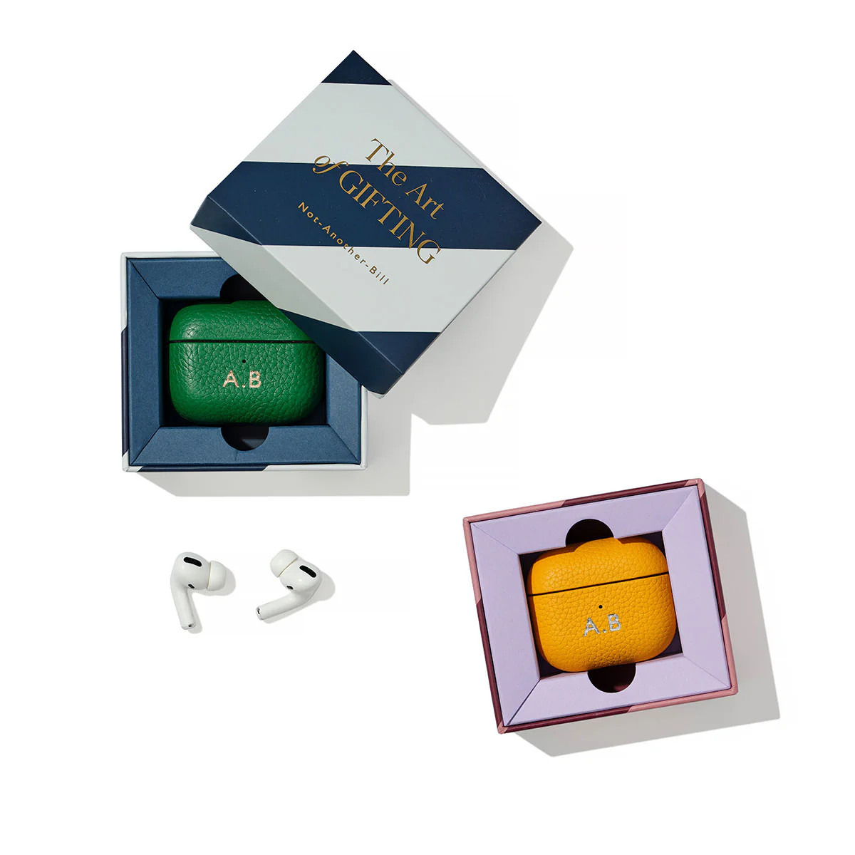 Personalised Leather Airpods Cases | Tech Gifts | Not Another Bill | Not Another Bill