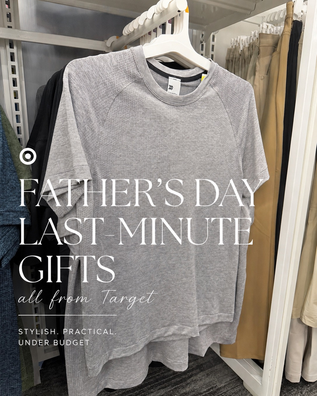 Last-minute Father’s Day gifts from Target that actually look good 👏 

From easy button-downs and textured knit tops to striped swim shorts and neutral slides that go with everything, these are the finds he’ll wear all summer long.

Perfect if you’re shopping for Father’s Day gifts for husbands, dads, brothers, or sons and want affordable men’s fashion, Target menswear, summer outfits for men, vacation essentials, and everyday basics without the guesswork. 🤍