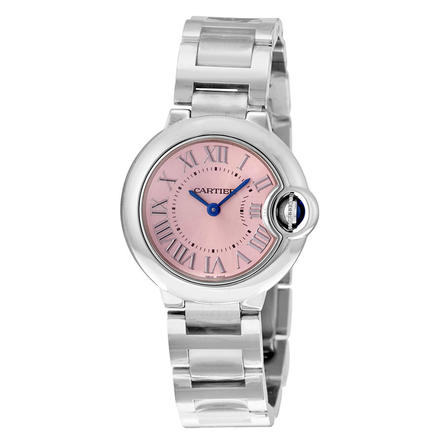 Ballon Bleu Pink Dial Stainless Steel Ladies Watch | Jomashop.com & JomaDeals.com