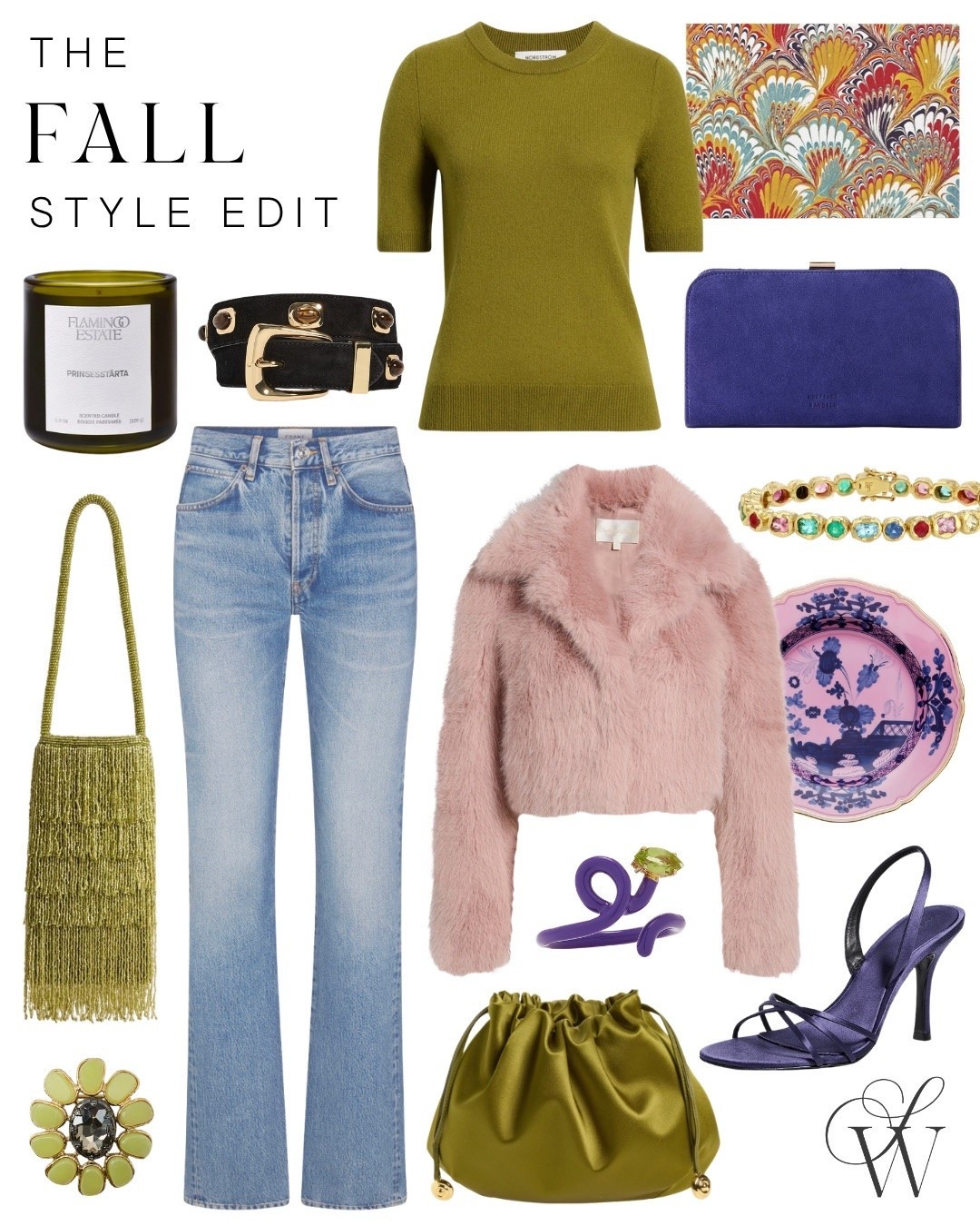 The Fall Style Edit: It’s almost faux fur season and I just spotted the cutest pink one at Nordstrom. I’m also loving this one and this one. These Frame jeans are so flattering and this is a great wash you can wear all year round. Nordstrom cashmere is truly so good and I’m currently eyeing this short sleeve sweater or this polo style in pink. Everyone is talking about the color purple and my daughter has this cute clutch and these Reformation heels on her wishlist.

#LTKootd #LTKSeasonal #LTKSaleAlert