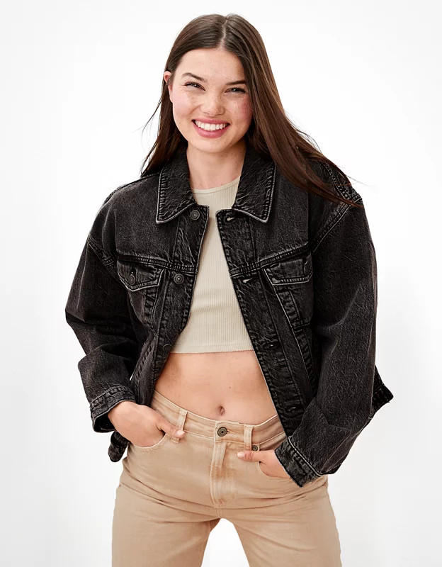 AE '90s Boyfriend Denim Jacket | American Eagle Outfitters (US & CA)