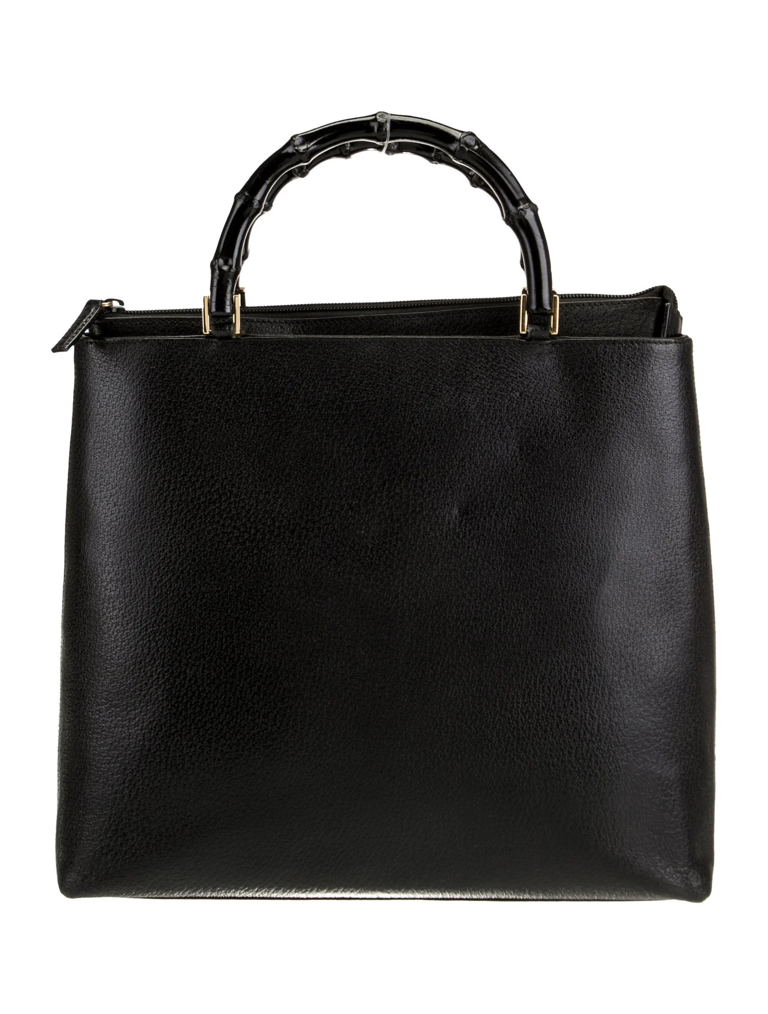 Bamboo Top Handle Bag | The RealReal