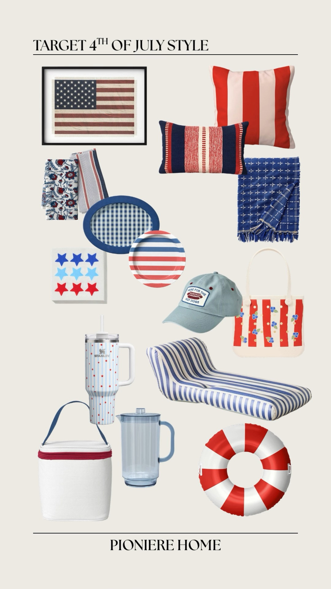 Target 4th of July style. Red, white, and blue, patriotic decor, summer outdoor finds, pop floats, throw pillows, outdoor entertaining, summer decor.

#LTKSeasonal #LTKHome #LTKdayinmylife