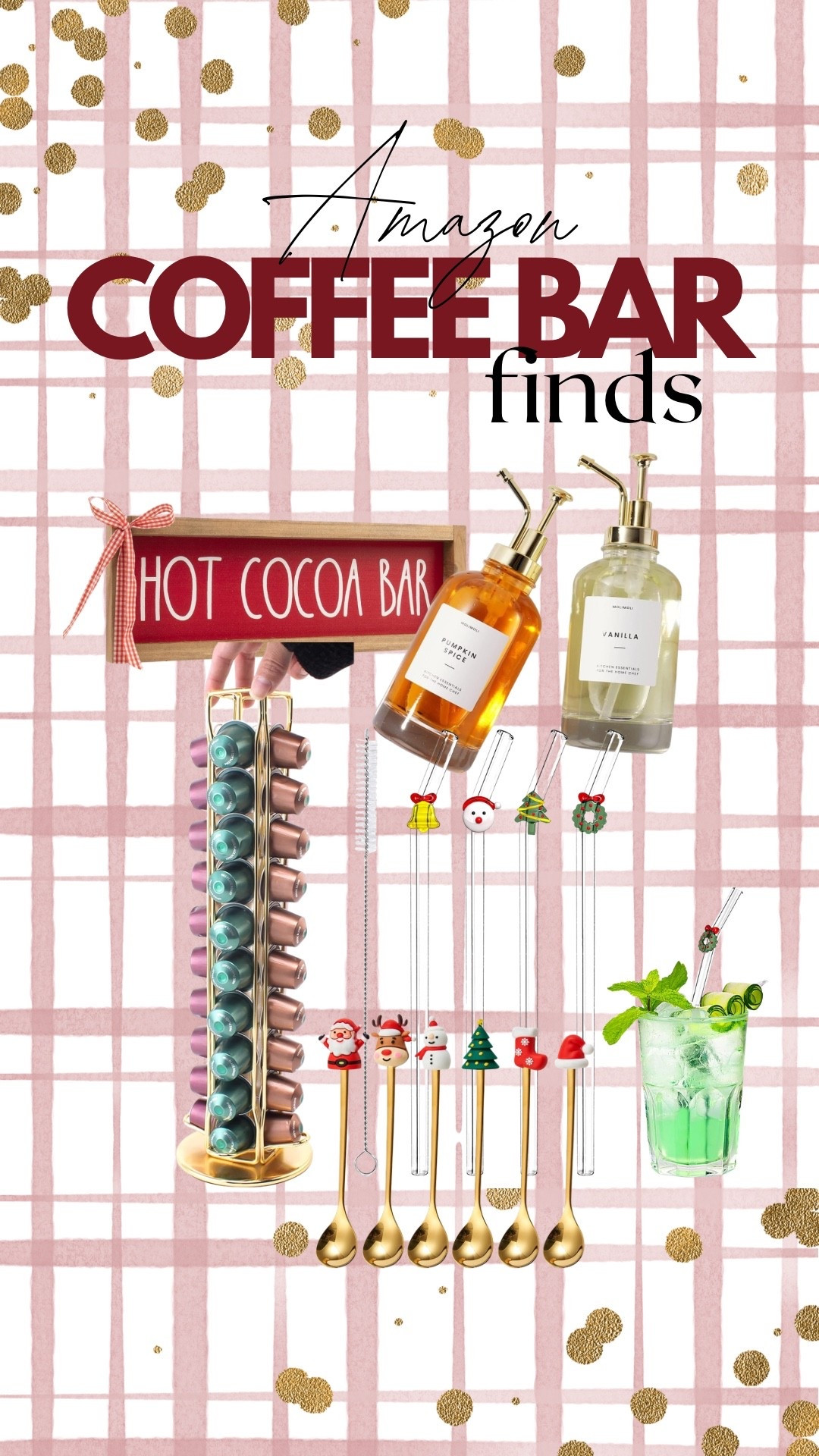 Let's get cozy with hot cocoa or coffee 🎄✨ 

#LTKSeasonal #LTKHoliday #LTKHome