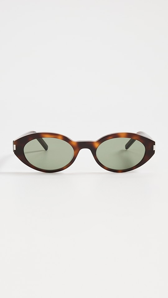 Saint Laurent SL 567 Oval Sunglasses | SHOPBOP | Shopbop