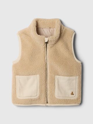 babyGap Sherpa Vest | Gap (US)