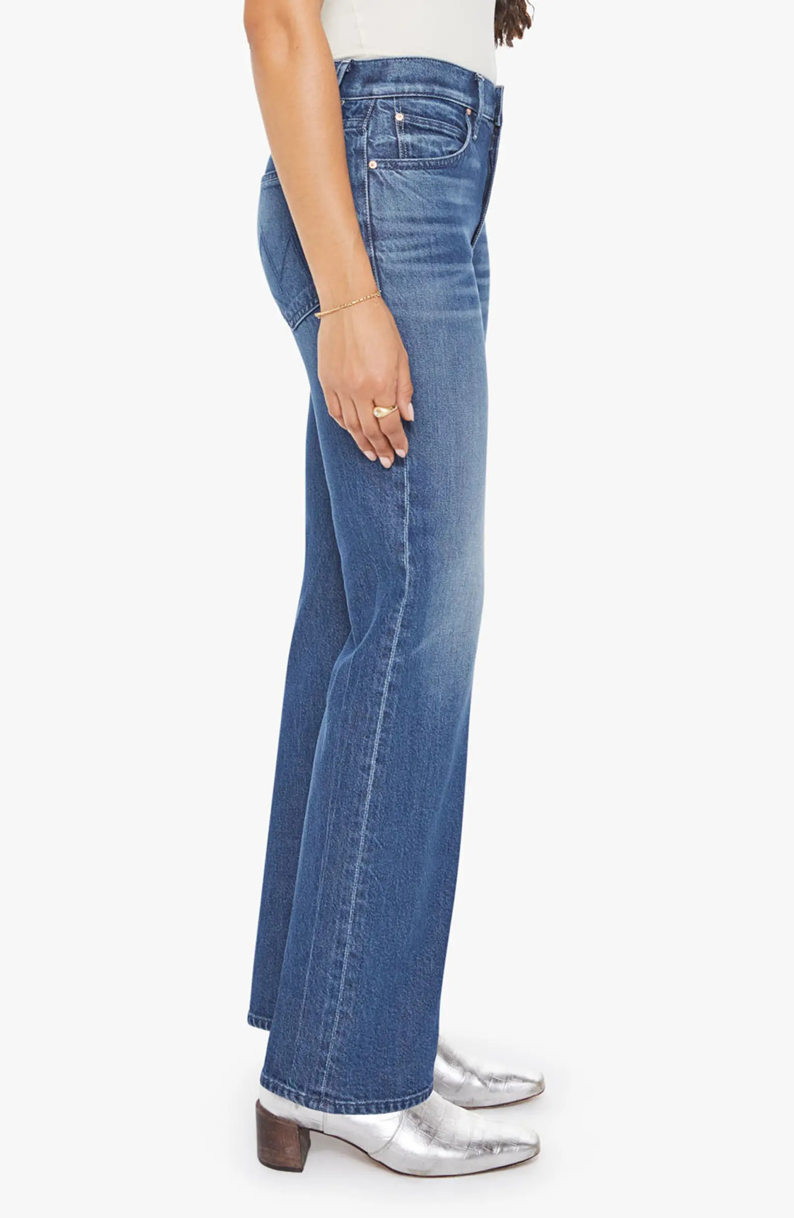 Lil' Kick It High Waist Straight Leg Jeans | Nordstrom