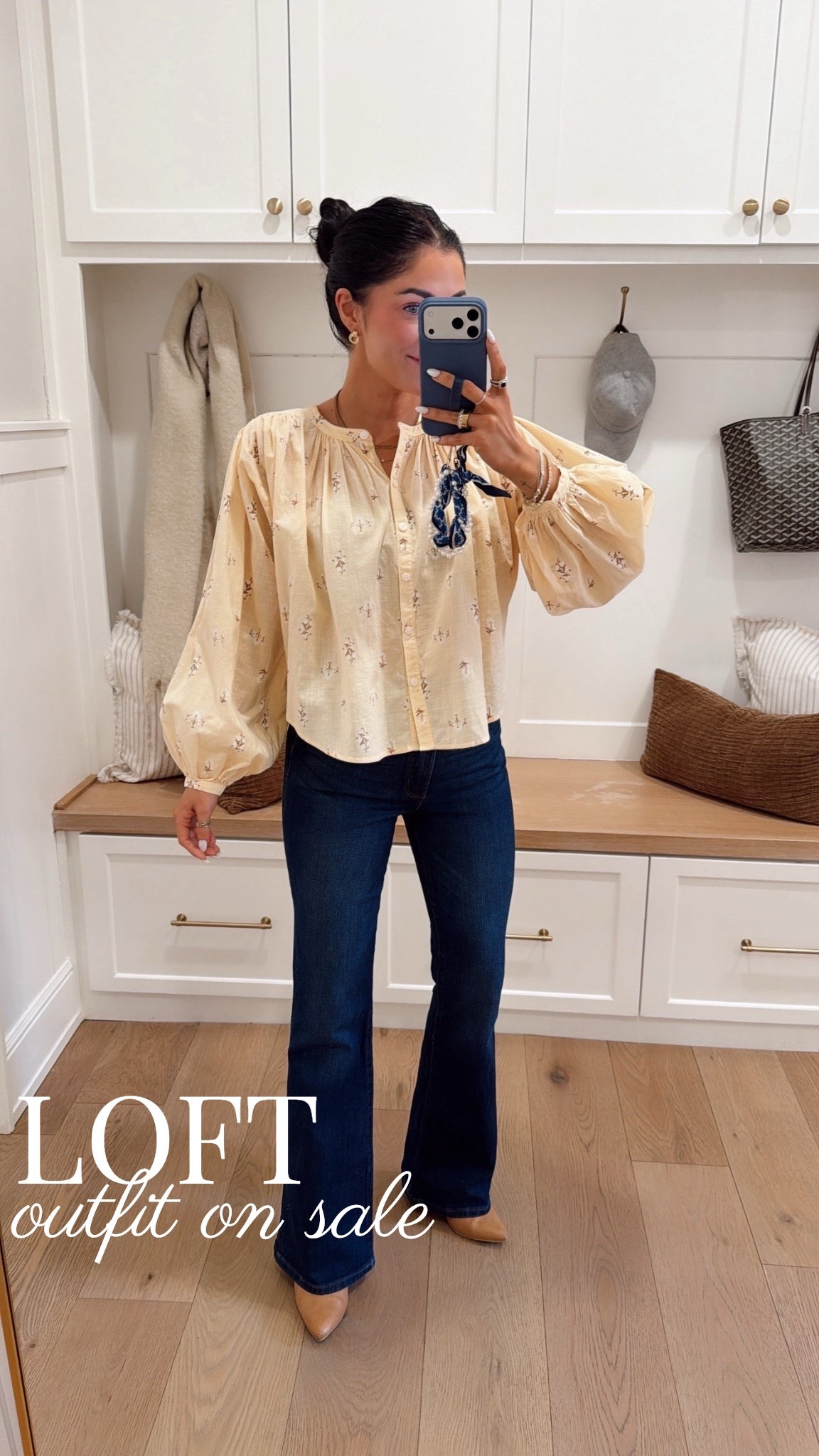 This whole outfit from LOFT is 40% off! The top is a small and the jeans are a 25! 

Spring fashion, denim, casual outfit, vacation outfit, sale alert, Katy roach

#LTKSeasonal #LTKSaleAlert #LTKPetite