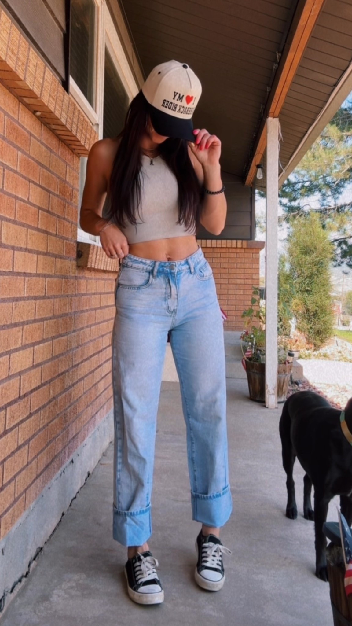 Simple mom ootd!
Hat from @twoheartsprinting on insta 
#ootd #simplemomstyle #schooldropoff #sinplefashion 

#LTKFindsUnder100 #LTKStyleTip #LTKPetite