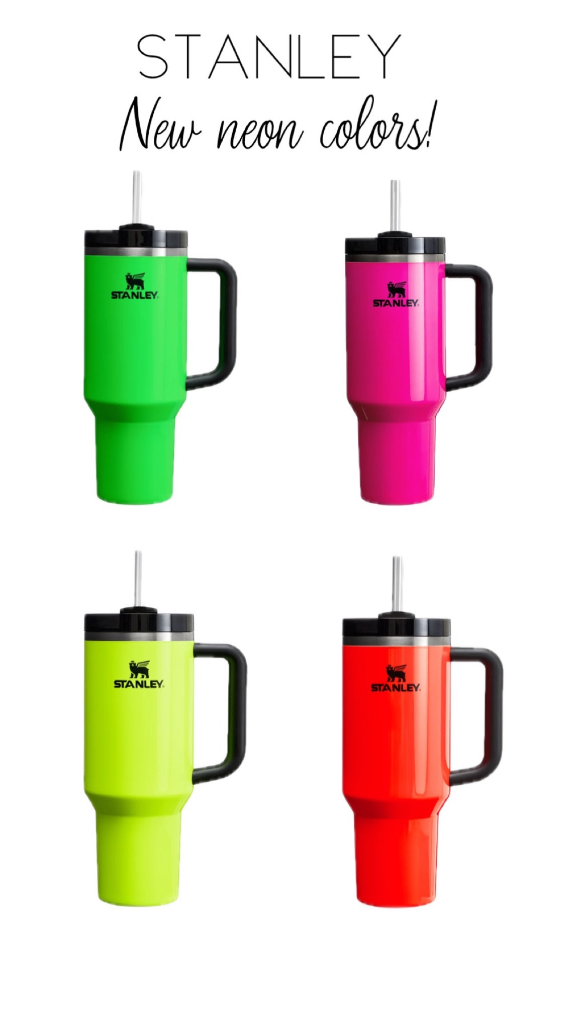 New neon Stanley colors 

#LTKfitness #LTKSeasonal #LTKfindsunder50