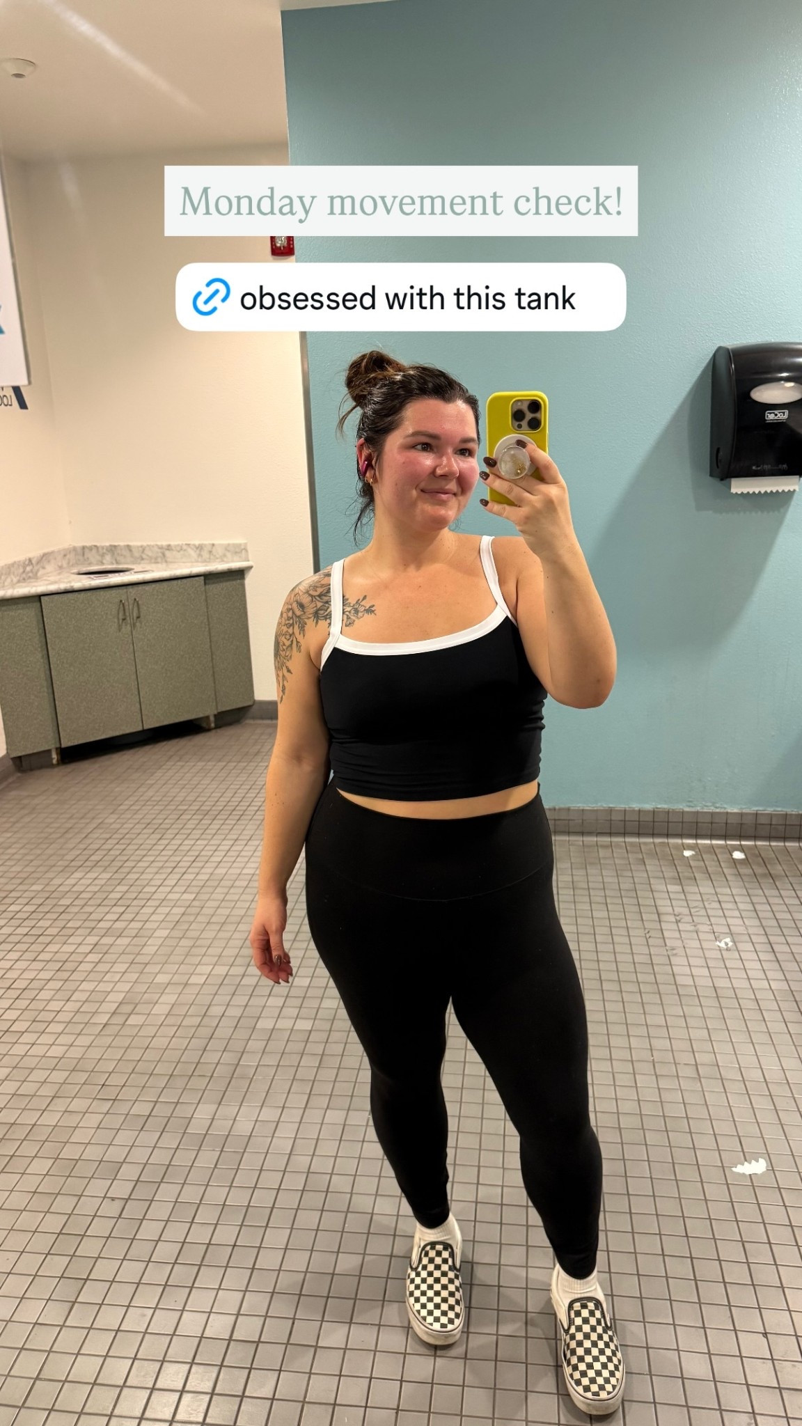 Monday movement check! Size XL tank. Size down in align leggings. Wearing size 10 in 23"

#LTKPetite #LTKMidsize #LTKActive