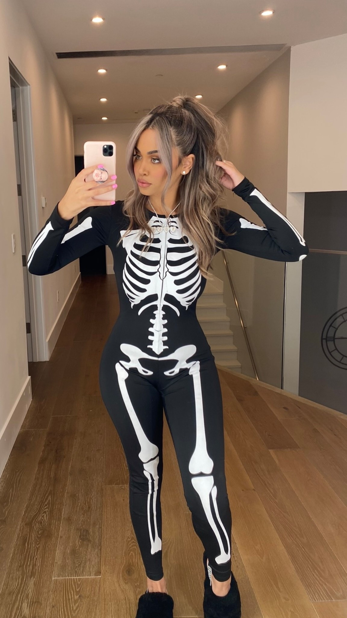 Bought a good quality onesie and I’ve worn it every year for 5 years straight! 
Wearing a size small 🤍

#LTKSeasonal #LTKHalloween #LTKPetite