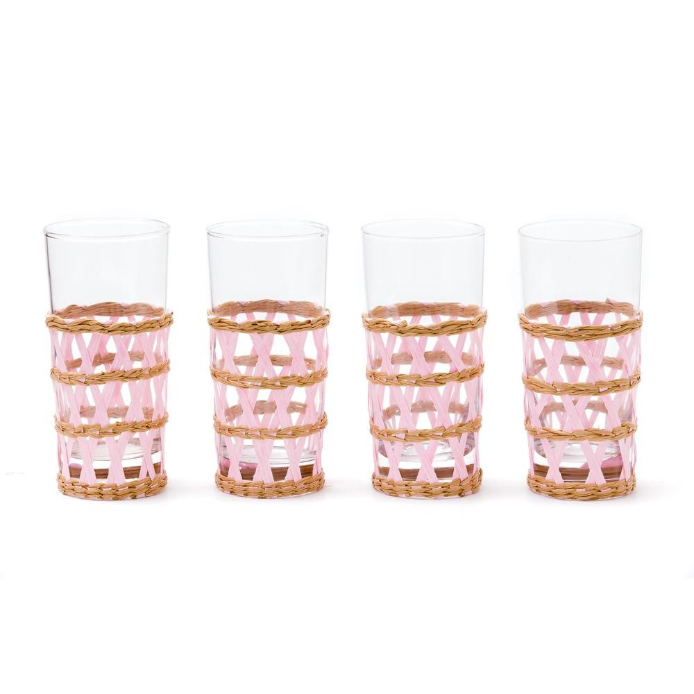 Julia Berolzheimer Island Wrapped Ice Tea, Set of 4 | Amanda Lindroth