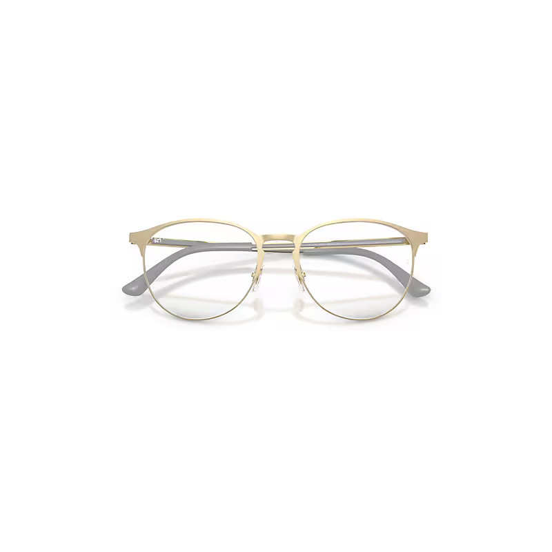 Ray-Ban Rb6375 Optics Eyeglasses Pale Gold Frame Clear Lenses Polarized 53-18 | Ray-Ban (US)
