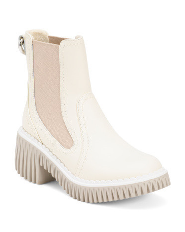 Leather Plita Cella Chelsea Boots for Women | Leather/Man-Made Sole | Marshalls