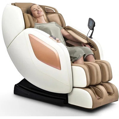 2026 Full Body Reclining Zero Gravity Shiatsu Massage Chair with Fully Assembled, LCD Screen, Shortcut Keys, USB Charging Port, Heat, Ideal Gift for L | Wayfair North America