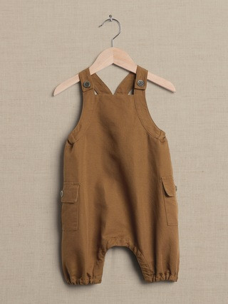 Cotton-Linen Bubble Romper for Baby | Banana Republic (US)