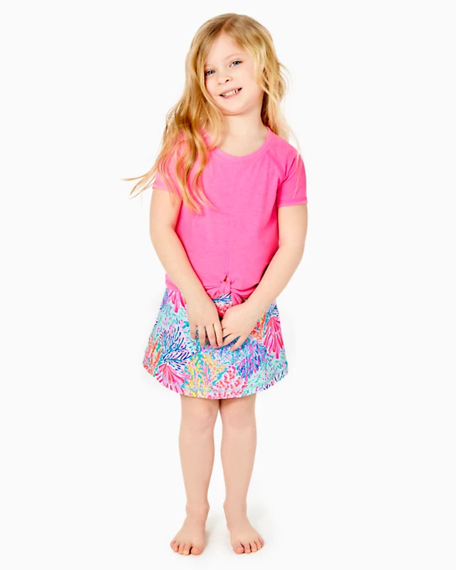 UPF 50+ Luxletic Girls Mini Aila Skort | Lilly Pulitzer | Lilly Pulitzer