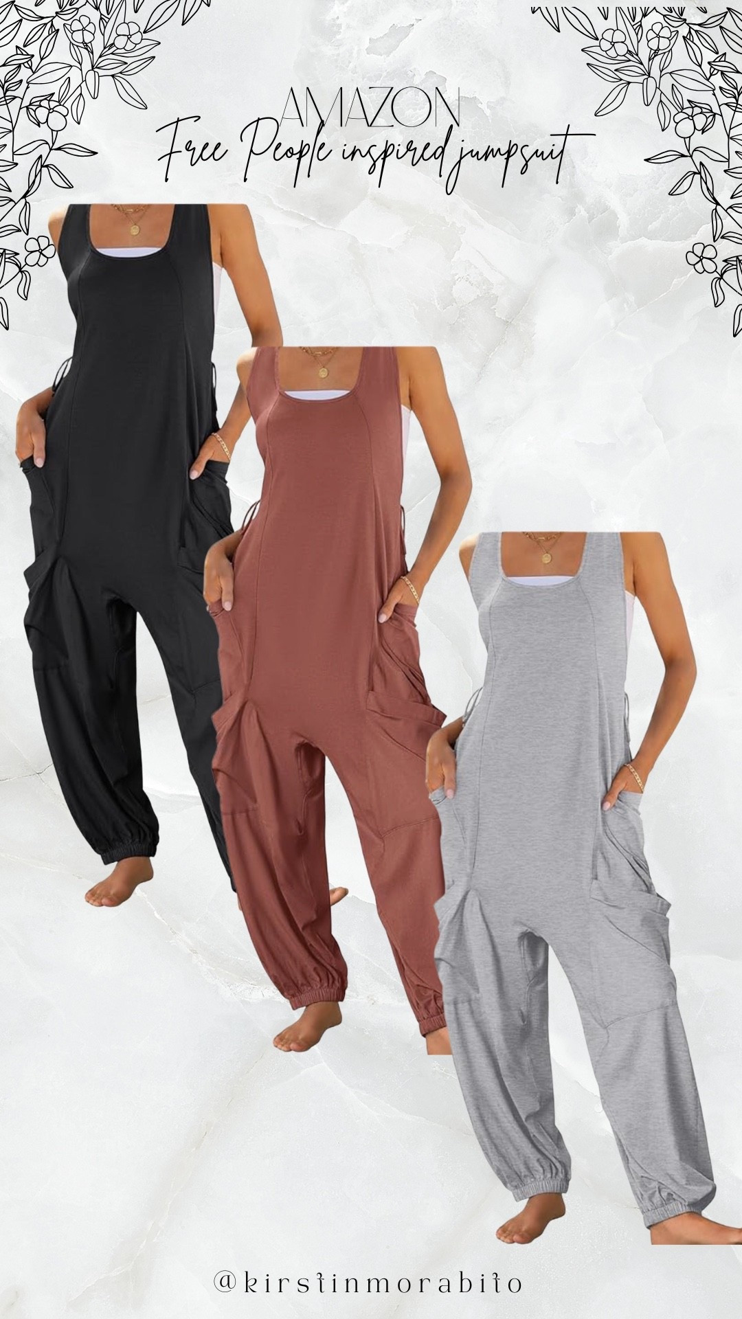 Amazon free people inspired jumpsuit! Cozy and cute!
#jumpsuit #loungewear #freepeopleinspired #amazonfashion 

#LTKmomlife #LTKootd #LTKSaleAlert