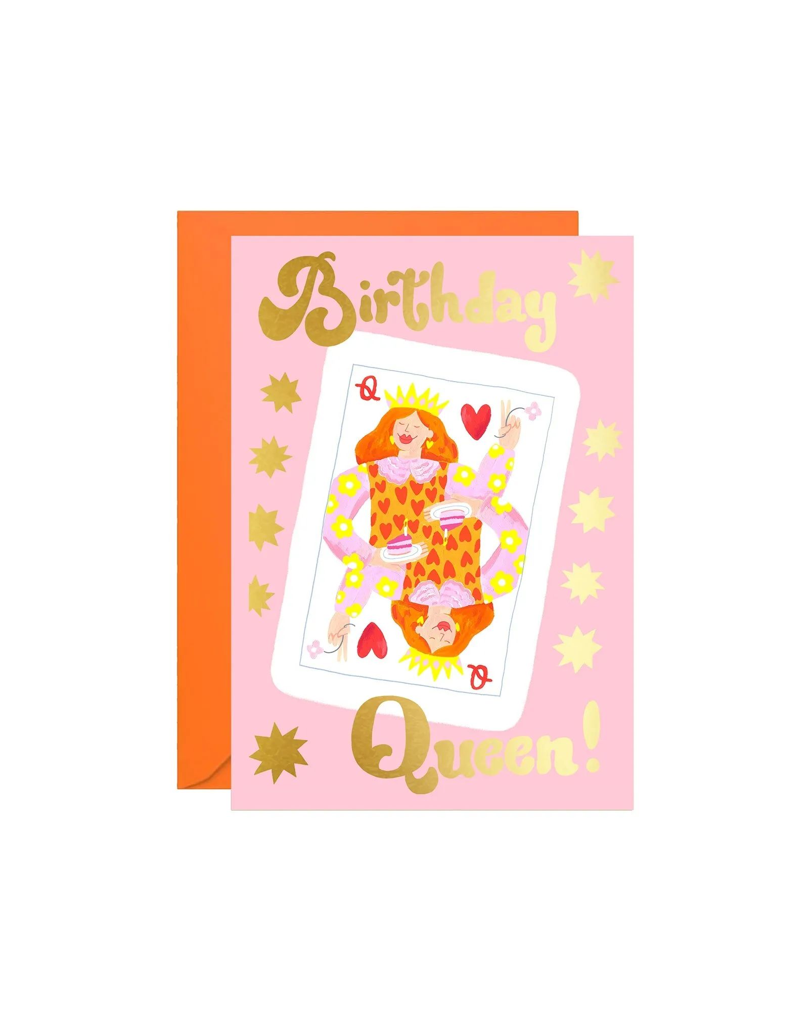 Birthday Queen Birthday Card | Oliver Bonas | Oliver Bonas (Global)