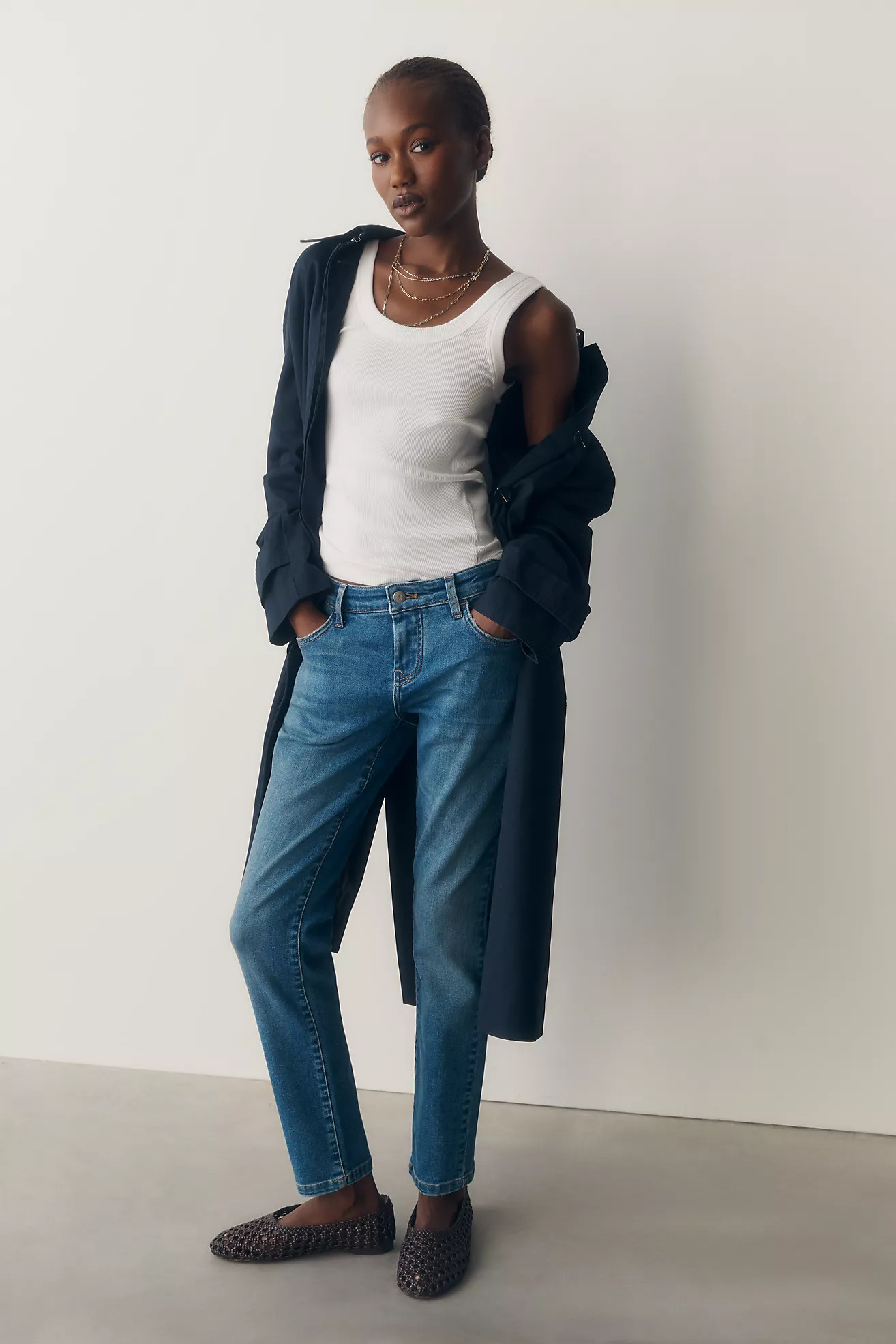 Pilcro Low-Rise Skinny Jeans | Anthropologie (US)