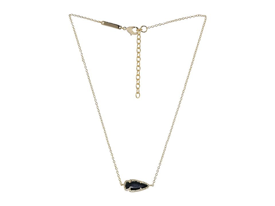 Kendra Scott Skylie Necklace (Gold/Black) Necklace | Zappos