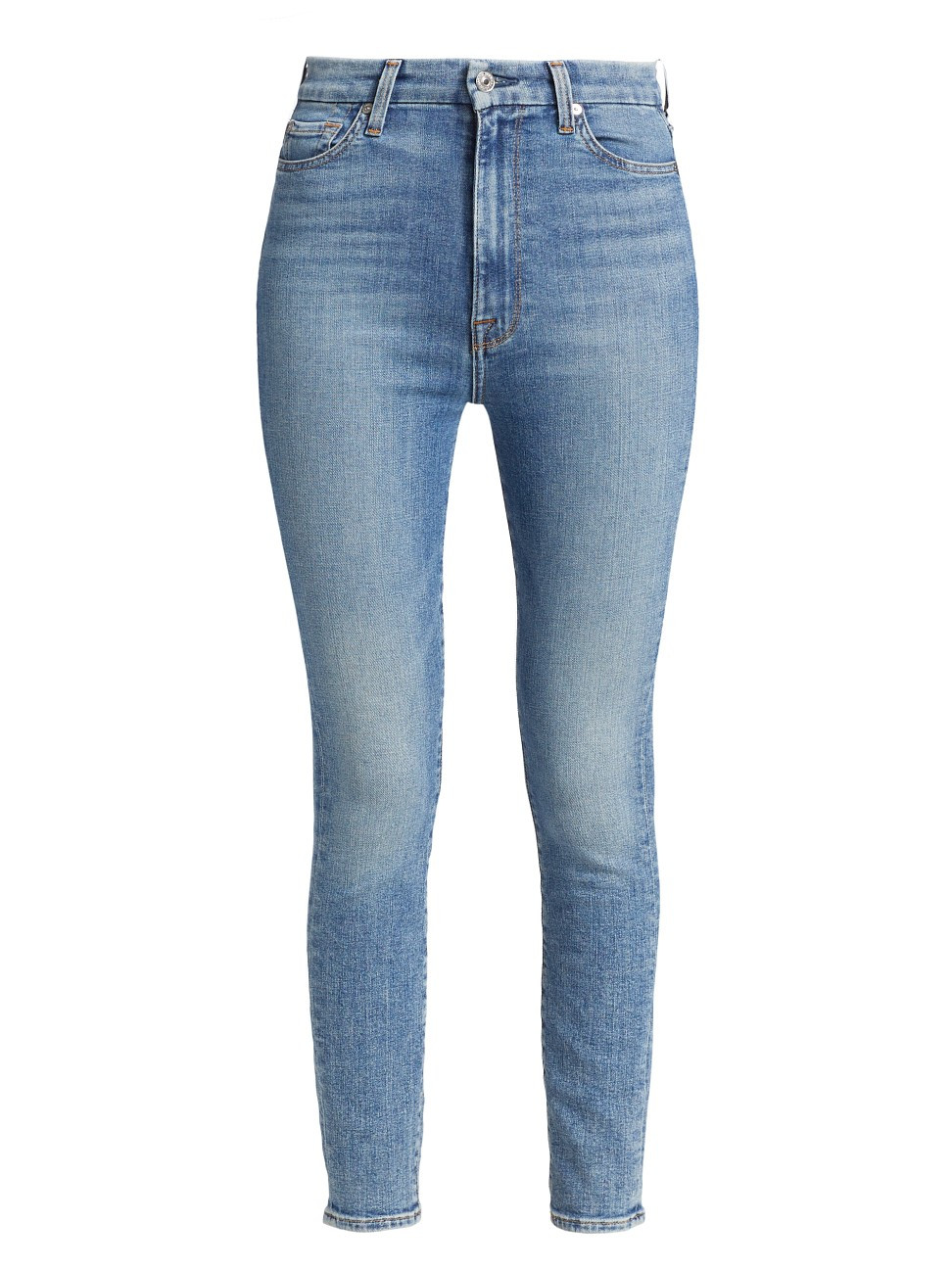 7 For All Mankind Women's Aubrey Ultra High-Rise Skinny Jeans - Sloan Vintage - Size 27 | Saks Fifth Avenue