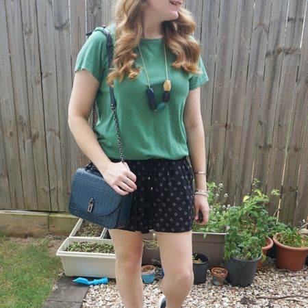 More green with this thrifted green Cotton On tee, black printed shorts and my little Rebecca Minkoff Love Too bag 💚

#LTKaustralia #LTKbag