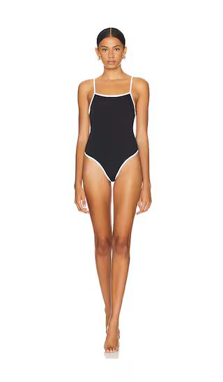 Mademoiselle One Piece in Onyx | Revolve Clothing (Global)