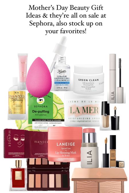 Mother’s Day gift ideas! 

Beauty gift ideas for mom or for yourself and they’re all part of Sephora’s beauty sale. 

All of these are my favorites that I use on the daily! 

Clean mascara, clean makeup, sleep mask, lip mask, eye masks, good shampoo, lip gloss, hyaluronic acid, budget friendly skincare  

#LTKfindsunder50 #LTKbeauty #LTKxSephora