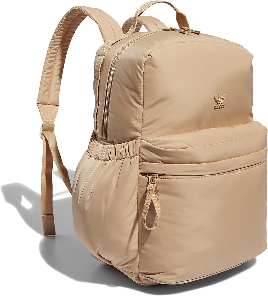 adidas Originals Puffer Backpack, Magic Beige, One Size | Amazon (US)