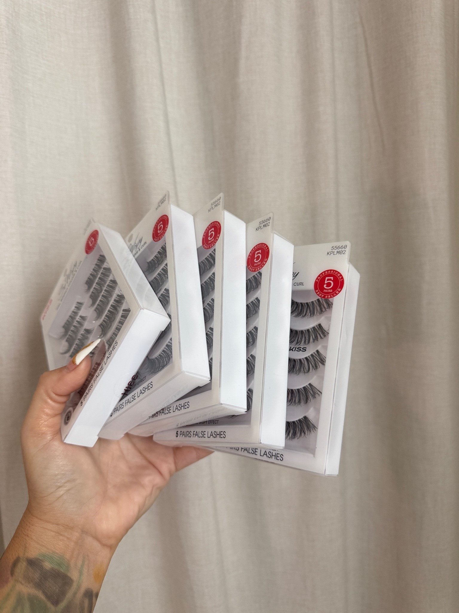 Lashes I keep stocked ALWAYS !