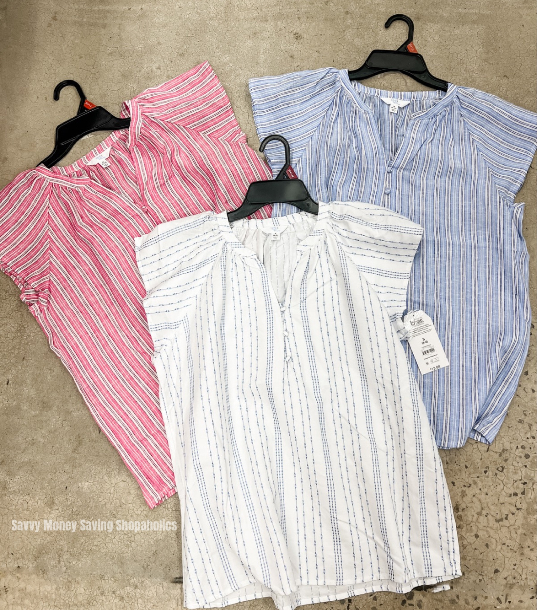 Pretty new tops just 💲13.98! I love these kind of tops for when I want a casual look, but not full on graphic tshirt casual. I’m also seeing black online. 

#LTKStyleTip