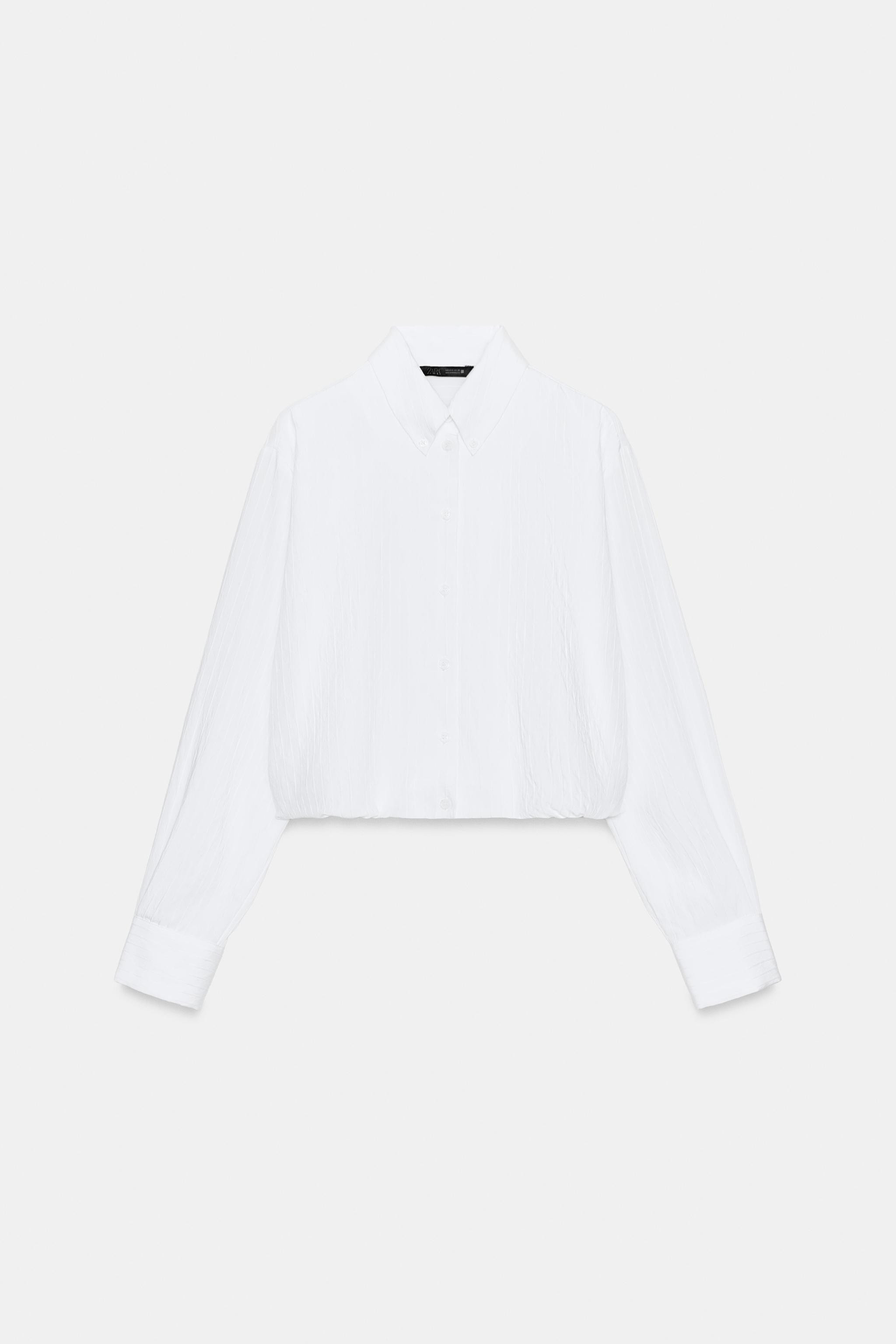 WASHED POPLIN SHIRT | Zara UK