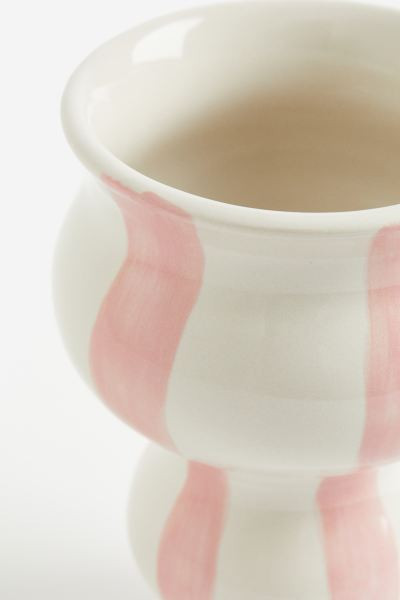 Striped Stoneware Vase | H&M (US + CA)
