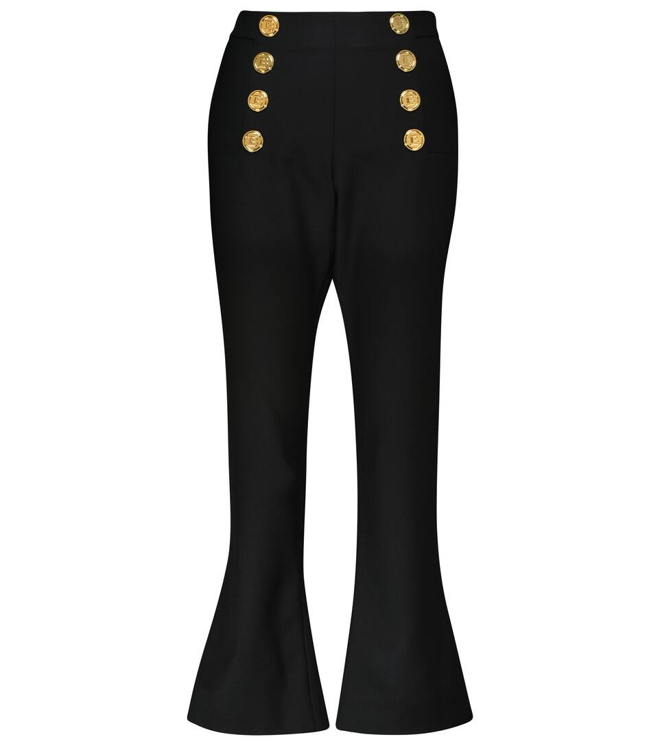 High-rise flared wool pants | Mytheresa (US/CA)