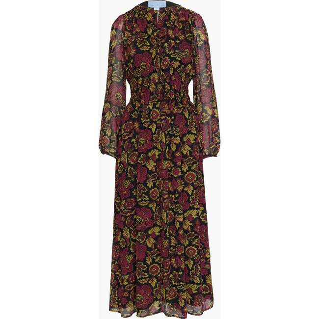 Hill House Home | The Rosely Dress, (Black Palampore Floral, Size Small) | Maisonette | Maisonette