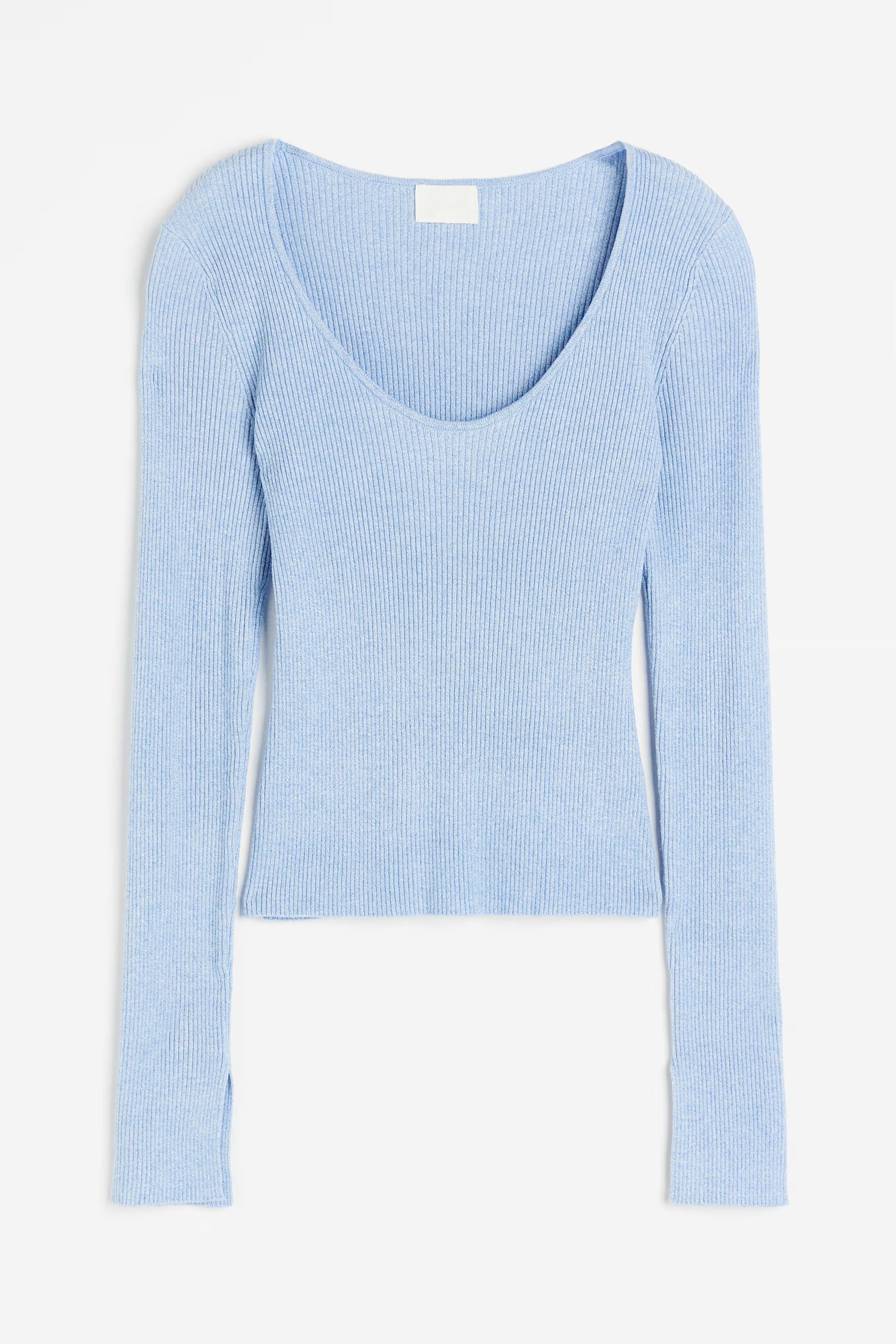 Rib-knit top | H&M (UK, MY, IN, SG, PH, TW, HK)