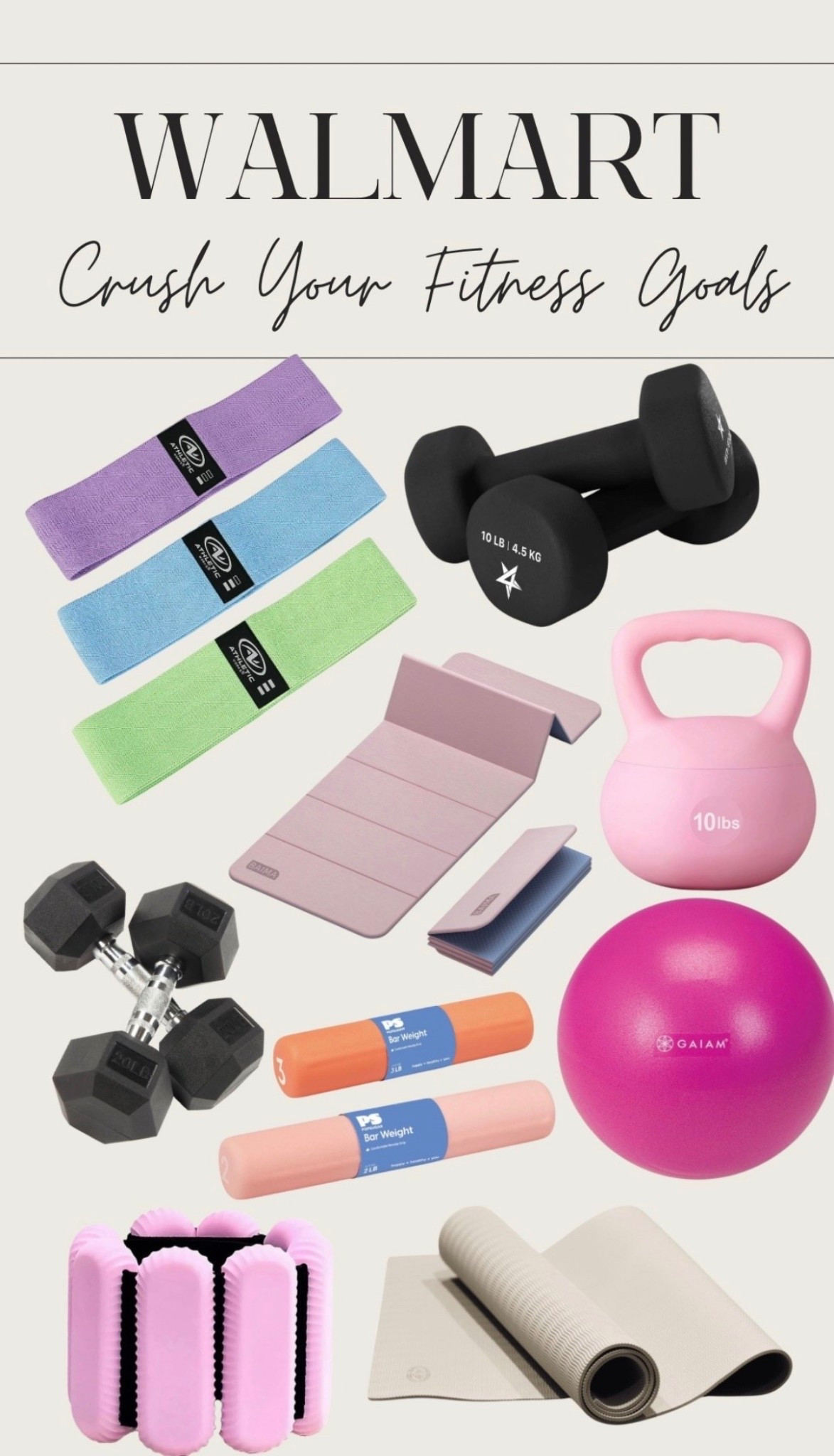 🤍 Crush your fitness goals for 2026 with Walmart’s amazing selection 👏🏼🤍