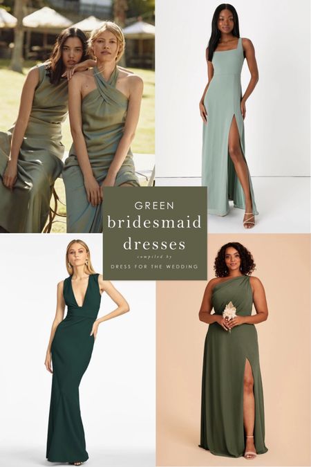 Green bridesmaid dresses emerald green sage green dresses for wedding. Black Friday sale on Birdy Grey dresses. 

#LTKHoliday #LTKparties #LTKwedding